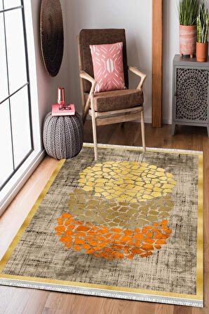 Homier Cotton Kalitesi Yıkanabilir Kaymaz Taban Antibakteriyel Kilim Ve Yolluk H-MD-0040A