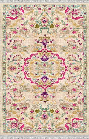 Homier Cotton Kalitesi Yıkanabilir Kaymaz Taban Antibakteriyel Kilim Ve Yolluk H-OT-4024B