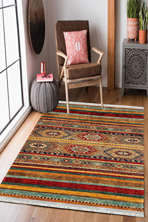 Homier Cotton Kalitesi Yıkanabilir Kaymaz Taban Antibakteriyel Kilim Ve Yolluk H-OT-4025A