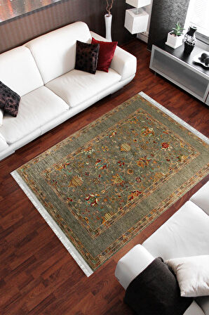 Homier Cotton Kalitesi Yıkanabilir Kaymaz Taban Antibakteriyel Kilim Ve Yolluk H-OT-4055A