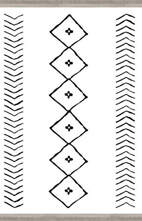 Homier Cotton Kalitesi Yıkanabilir Kaymaz Taban Antibakteriyel Kilim Ve Yolluk H-OT-4104A