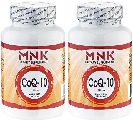 Mnk Coenzyme Q-10 100 Mg 2x120 Softgel Koenzim