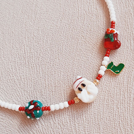Yeni Yıl Temalı Çocuk Kolye