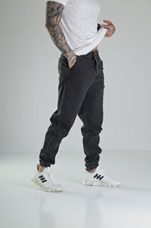 Antrasit Kot Jogger Pantolon