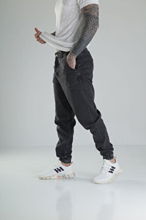 Antrasit Kot Jogger Pantolon