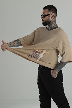 Oversize Tasarım T-Shirt