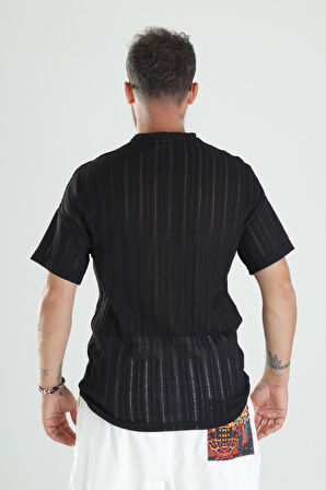 Tasarım Siyah T-Shirt