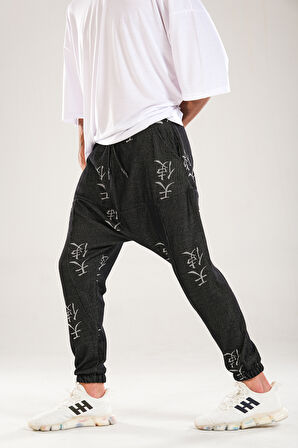 Chinese Desenli Harem Jogger