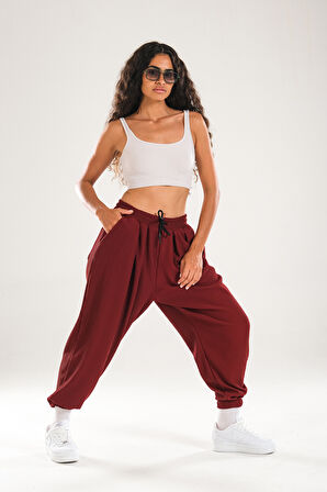 Fitilli Bordo Pileli Jogger Pantolon