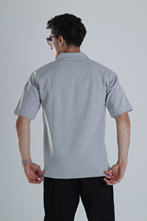 Erkek Mevsimlik Gri Gömlek