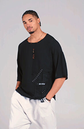Oversize Tasarım T-Shirt