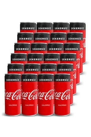 Coca Cola Şekersiz 200ml X 24 Adet