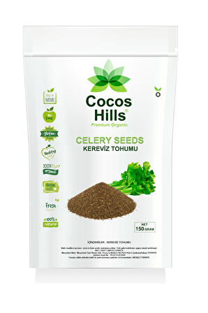 Cocos Hills Celery Seeds Kereviz Tohumu 150 gram