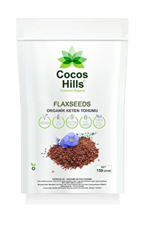 Cocos Hills Flaxseed Keten Tohumu 150 gram