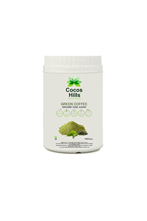 Cocos Hills Ground Green Coffee Öğütülmüş Yeşil Kahve 750 gram