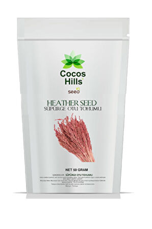 Cocos Hills Heather Seed Süpürge Otu Tohumu 50 gram