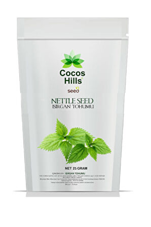 Cocos Hills Nettle Seeds Isırgan Otu Tohumu 50 gram