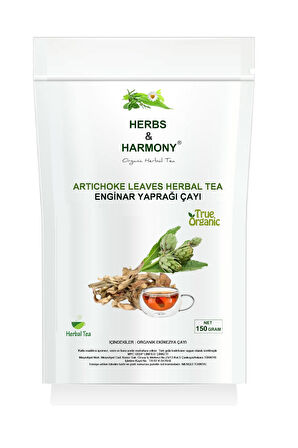 Herbs & Harmony Artichoke Leaves Herbal Tea Enginar Yaprağı Bitki Çayı 150 gram