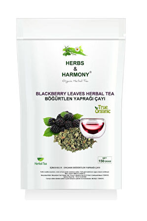 Herbs & Harmony Blackberry Leaves Herbal Tea Böğürtlen Yaprağı Bitki Çayı 150 gram