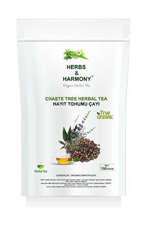 Herbs & Harmony Chaste Tree Herbal Tea Hayıt Tohumu Bitki Çayı 150 gram