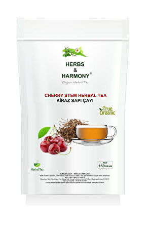 Herbs & Harmony Cherry Stem Herbal Tea Kiraz Sapı Bitki Çayı 150 gram