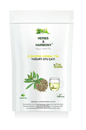 Herbs & Harmony Cleavers Herbal Tea Yoğurt Otu Bitki Çayı 150 gram