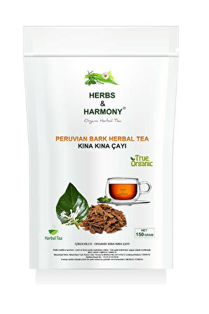 Herbs & Harmony Peruvan Bark Herbal Tea Kına Kına Bitki Çayı 150 gram