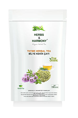 Herbs & Harmony Thyme Herbal Tea Bilye Kekik Bitki Çayı 150 gram