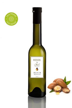 Herbs & Oils Argan Oil Argan Yağı 250 ml Soğuk Sıkım