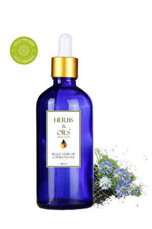 Herbs & Oils Black Cumin Oil Çörek Otu Yağı 100 ml