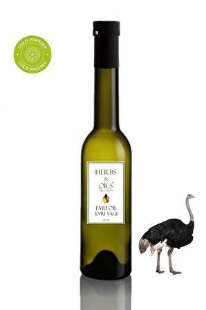 Herbs & Oils Emu Oil Emu Devekuşu Yağı 250 ml