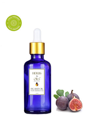 Herbs & Oils Fig Seed Oil Incir Çekirdeği Yağı 50 ml