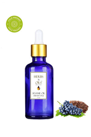 Herbs & Oils Grape Seed Oil Üzüm Çekirdeği Yağı 50 Ml