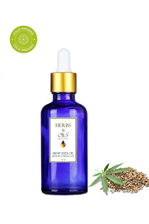 Herbs & Oils Kenevir Çedene Tohumu Yağı 50 ml