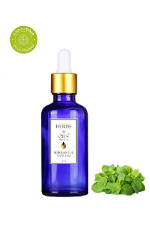 Herbs & Oils Mint Oil Nane Yağ 50 ML