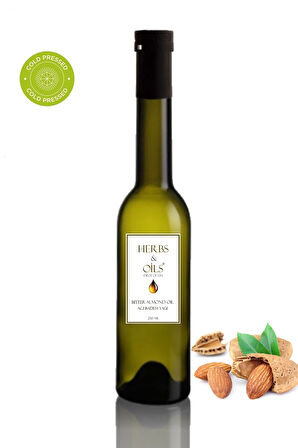 Herbs & Oils Sweet Almond Oil Tatlı Badem Yağı 250 ml