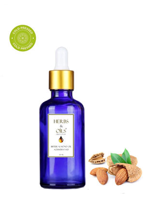Herbs & Oils Sweet Almond Oil Tatlı Badem Yağı 50 ml