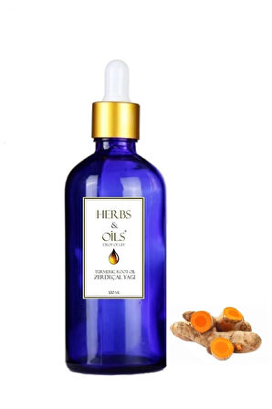 Herbs & Oils Turmeric Root Oil Zerdeçal Yağı 100 ml