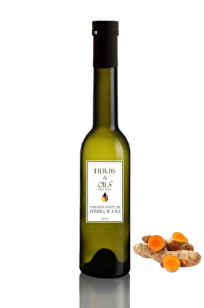 Herbs & Oils Turmeric Root Oil Zerdeçal Yağı 250 ml