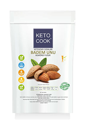 KetoCook Ketojenik Badem Unu ( Almond Flour ) 100 gram