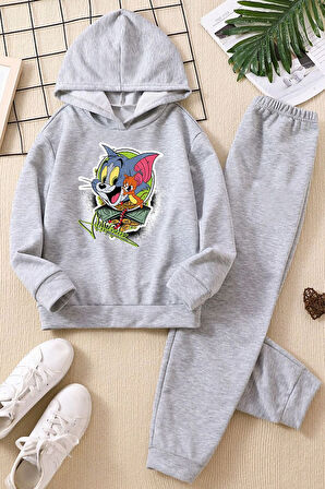 Uyguntarz Çocuk Tom & Jerry Eşofman Takımı