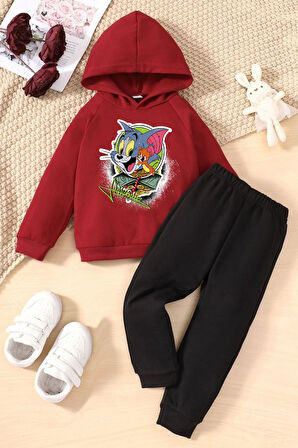 Uyguntarz Çocuk Tom & Jerry Eşofman Takımı