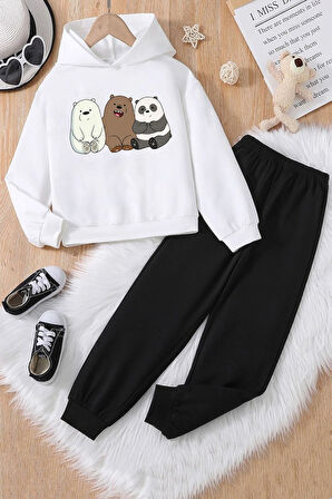 Uyguntarz Çocuk Kafadar Ayılar Eşofman Takımı