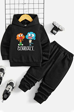 Uyguntarz Çocuk Gumball Eşofman Takımı