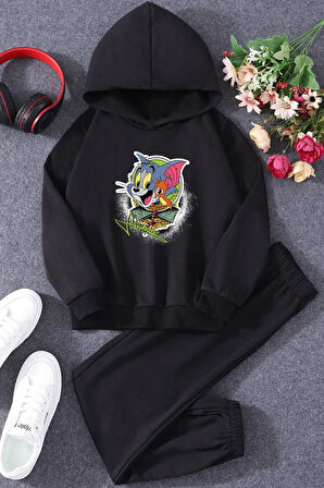 Uyguntarz Çocuk Tom & Jerry Eşofman Takımı