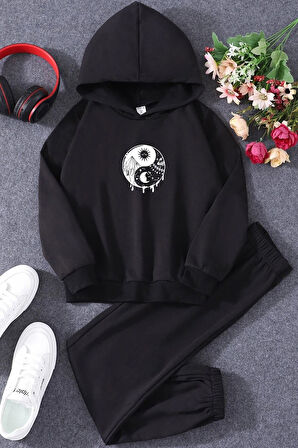 Uyguntarz Çocuk Yin & Yang Eşofman Takımı