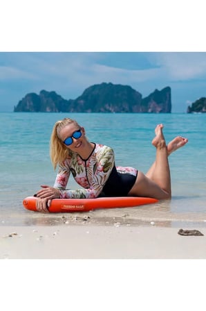 BODYBOARD ALOHA PLAJ ÇOCUK SÖRF TAHTASI-ULTRA HAFİF VÜCUT TAHTASI 110X51X10 CM 1 YIL GARANTİ