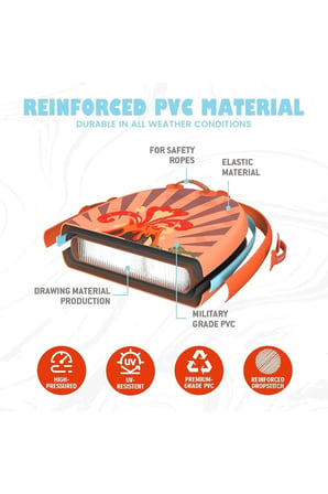 BODYBOARD ALOHA PLAJ ÇOCUK SÖRF TAHTASI-ULTRA HAFİF VÜCUT TAHTASI 110X51X10 CM 1 YIL GARANTİ