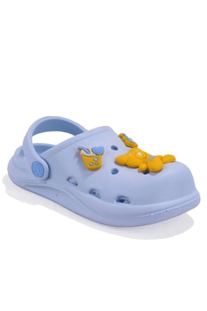 ÇOCUK TERLİK BAHÇE TERLİĞİ PLAJ SAHİL BANYO TERLİĞİ 30-31-32-33-34-35 NUMARA BEBE MAVİ