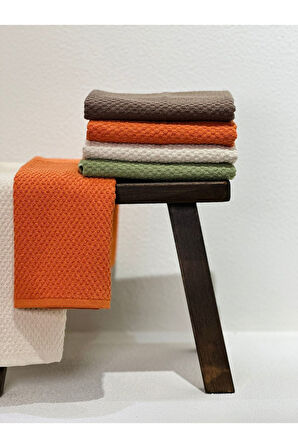 %100 Pamuk 4'lü El Havlu Seti - 30x50 cm | Çeyizlik, Misafir, Mutfak, Banyo için Hediye Havlu